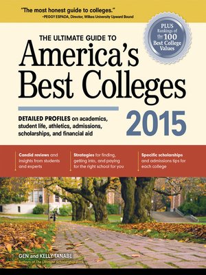 cover image of The Ultimate Guide to America's Best Colleges 2015